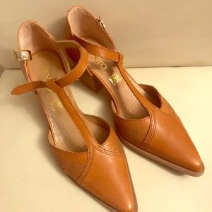 Texto T strap leather shoes size 36